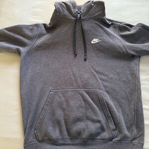 Classic Gray Nike Hoodie L